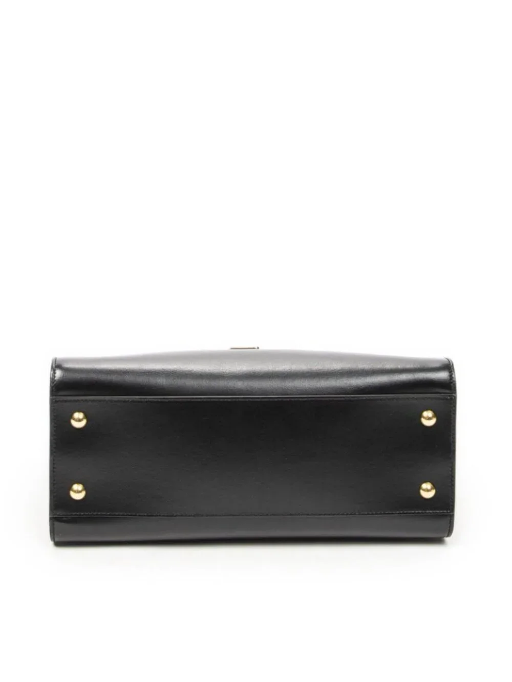 ★SOLD★ Saint Laurent Yves Small Monogram Cabas Black Small Scarf Skin Leather - Picture 6 of 10
